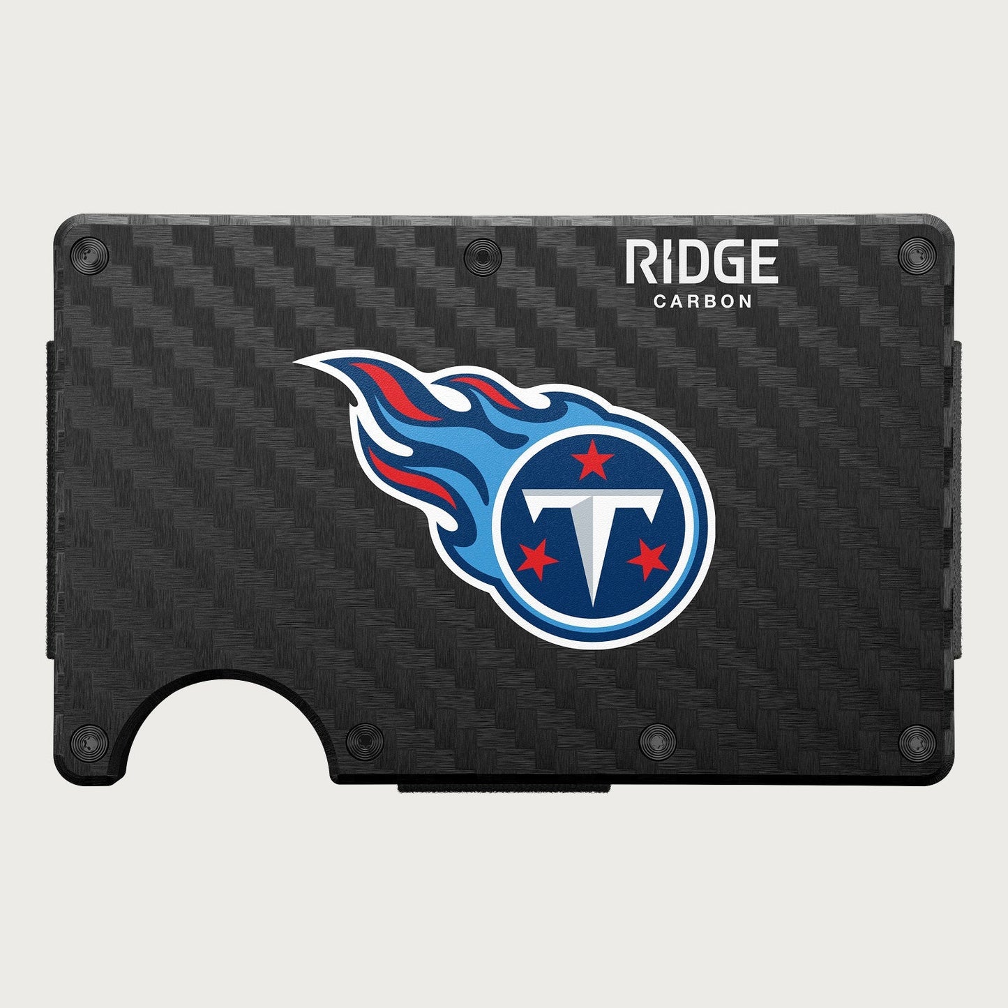Ridge Wallet - Tennessee Titans - Carbon Fiber 3k