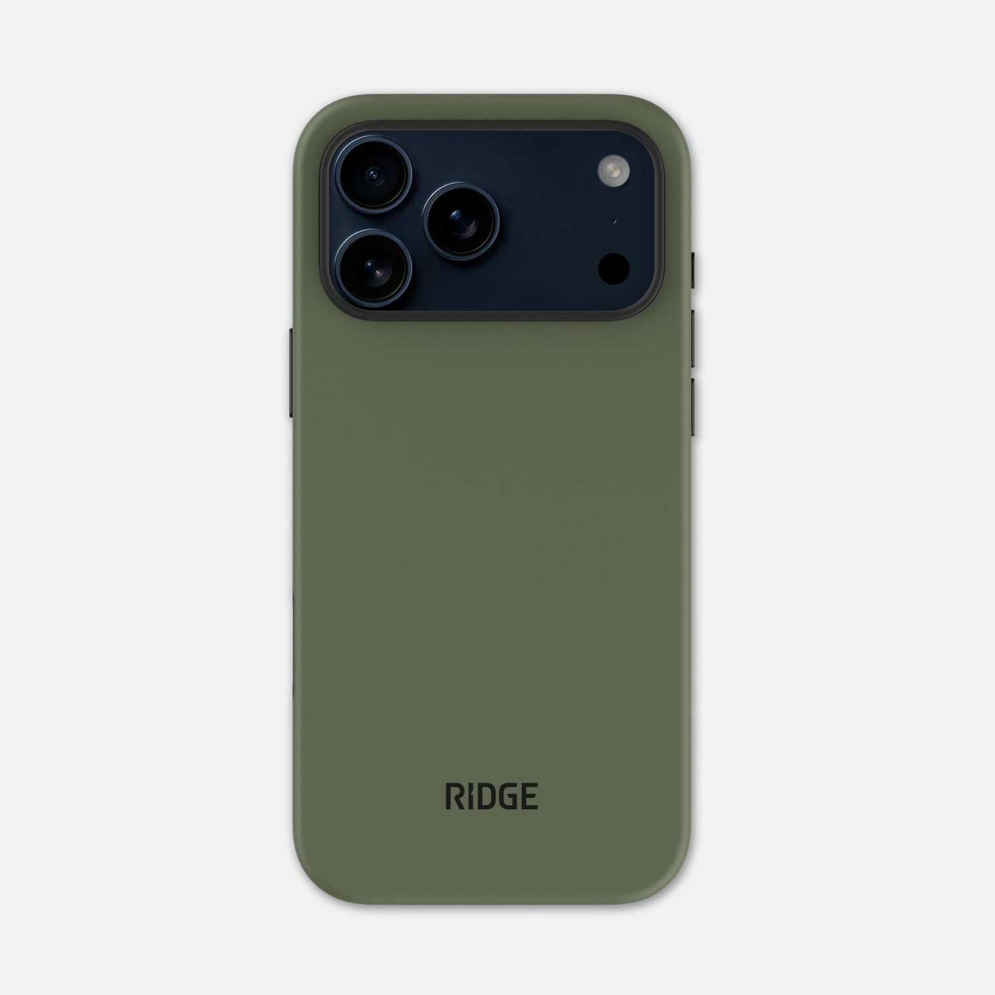 Ridge Phone Case - Matte Olive - iPhone 17 Pro Max